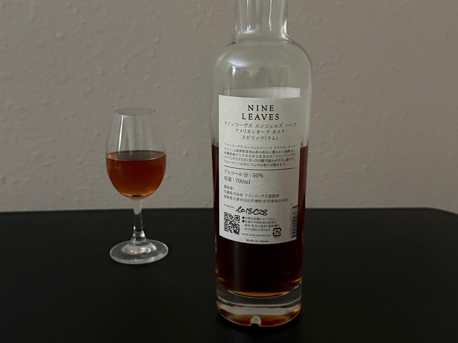 Nine Leaves Angel's Half American Oak 3 Year Old (2020)